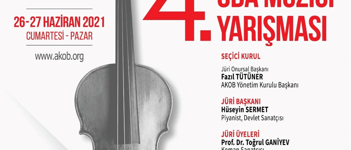 4. AKOB Ulusal Oda Müziği Yarışması