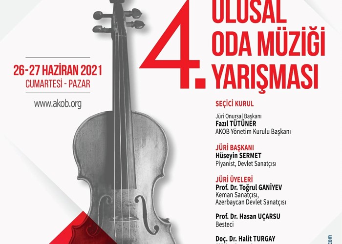 4. AKOB Ulusal Oda Müziği Yarışması